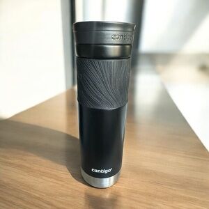 Contigo Byron Snapseal 2.0 24 oz. Stainless Steel Tumbler - Licorice - NEW
